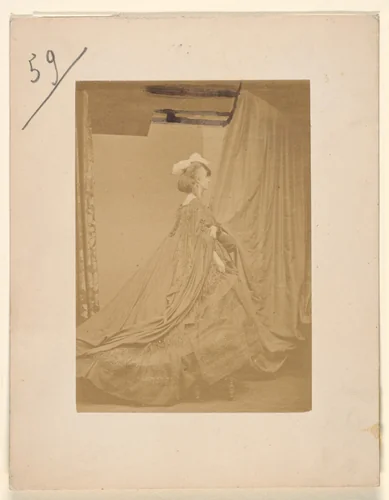 Le chapeau à plume (autre) by Pierre-Louis Pierson, photograph, 1860-1869
