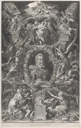 Emperor Matthias by Aegidius Sadeler II, print, 1614