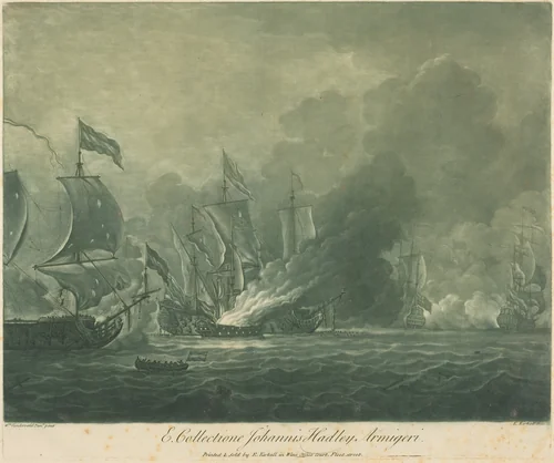 Shipping Scene from the Collection of John Hadley by Elisha Kirkall
Willem van de Velde the Younger, portfolio, 1682-1742