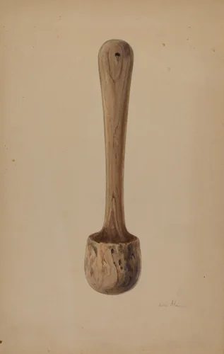 Potato Masher by Marie Alain, index of american design, 1937