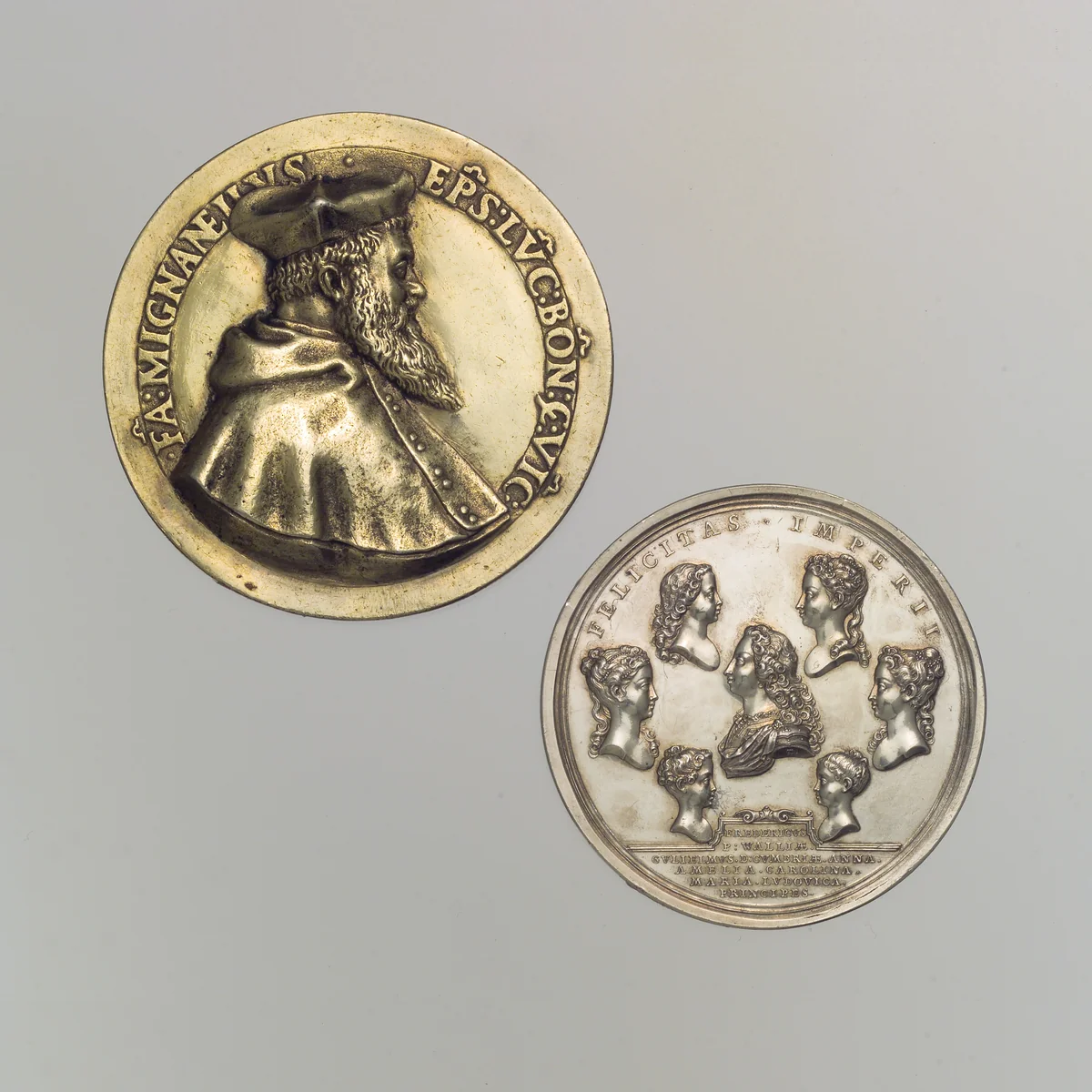 Cardinal Fabio Mignanelli by Giovanni Zacchi, metalwork, 1546-1562