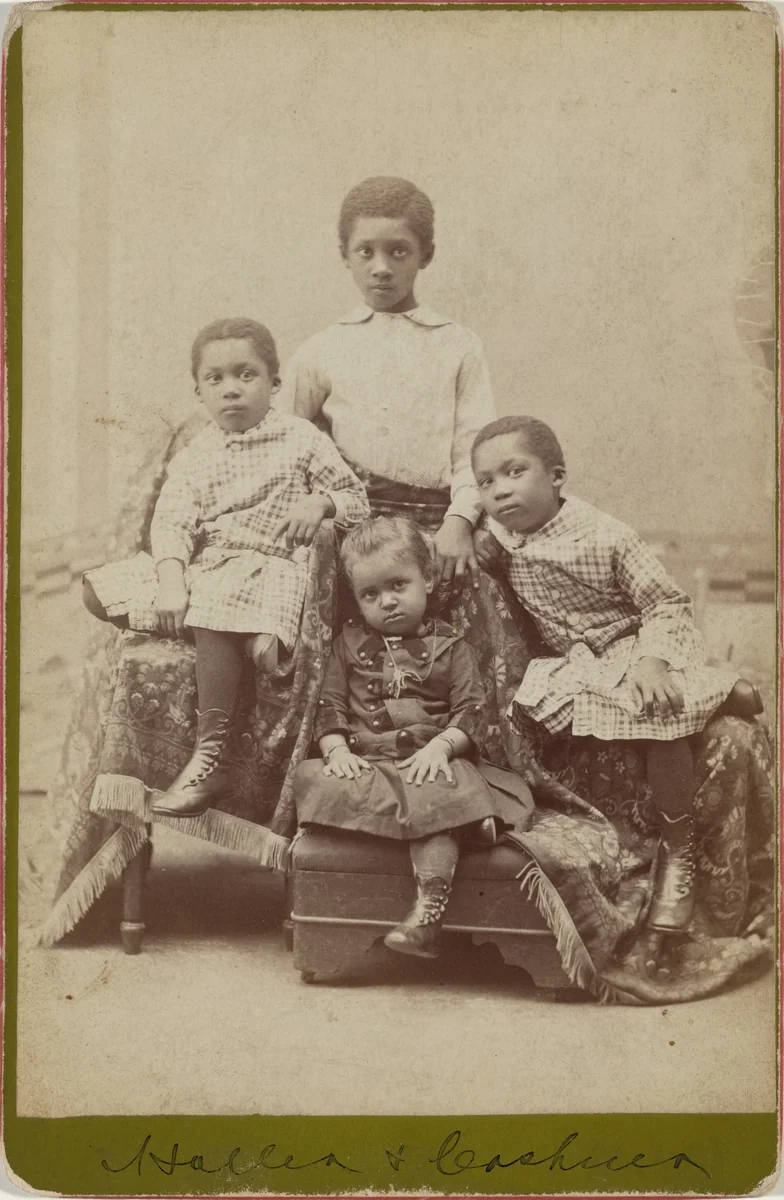"Joella's Group" by Martin & Haller, photograph, 1891-1901