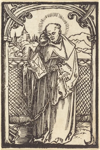 Saint Leonard by Albrecht Dürer, print, 1500