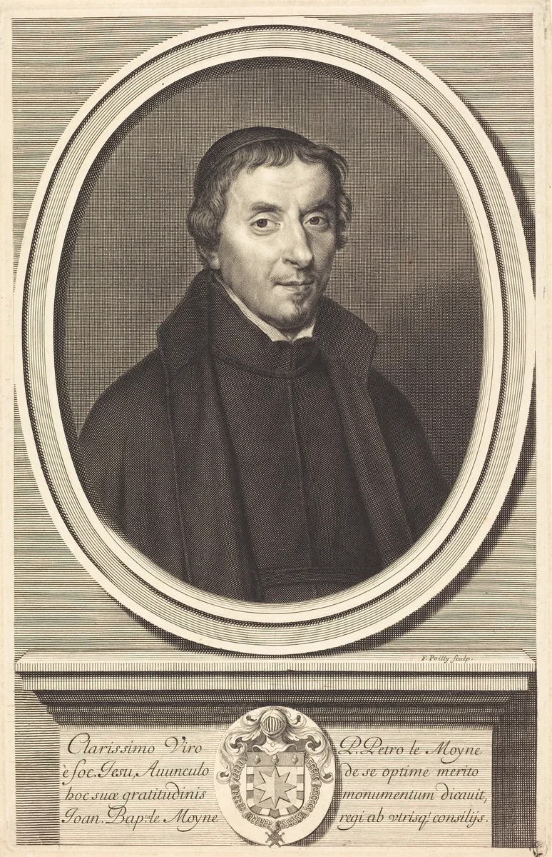 Pierre le Moyne by Francois de Poilly, print, 1622-1693