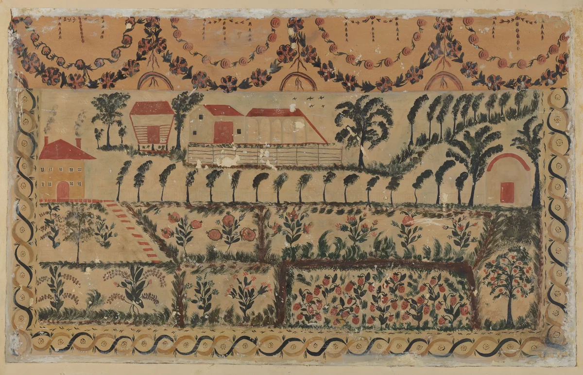 Over Mantel Picture by John Collins, index of american design, 1939