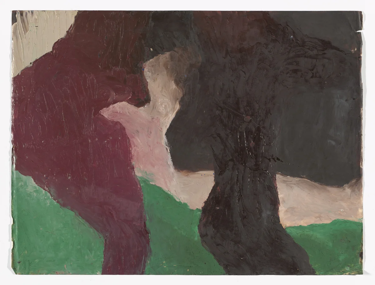 Resurrection (Résurrection) by Louis Soutter, drawing, 1939