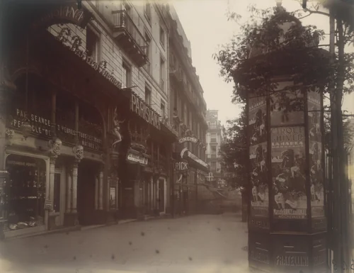 Boulevard de Bonne-Nouvelle by Eugène Atget, photograph, 1926