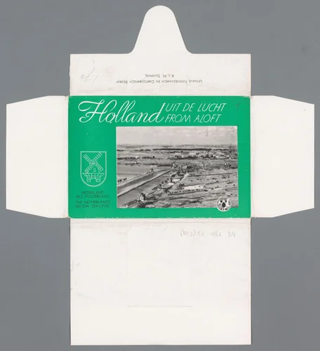 Holland uit de lucht. Nederland als polderland. by Fototechnisch en Cartografisch Bedrijf KLM Schiphol, other, 1950