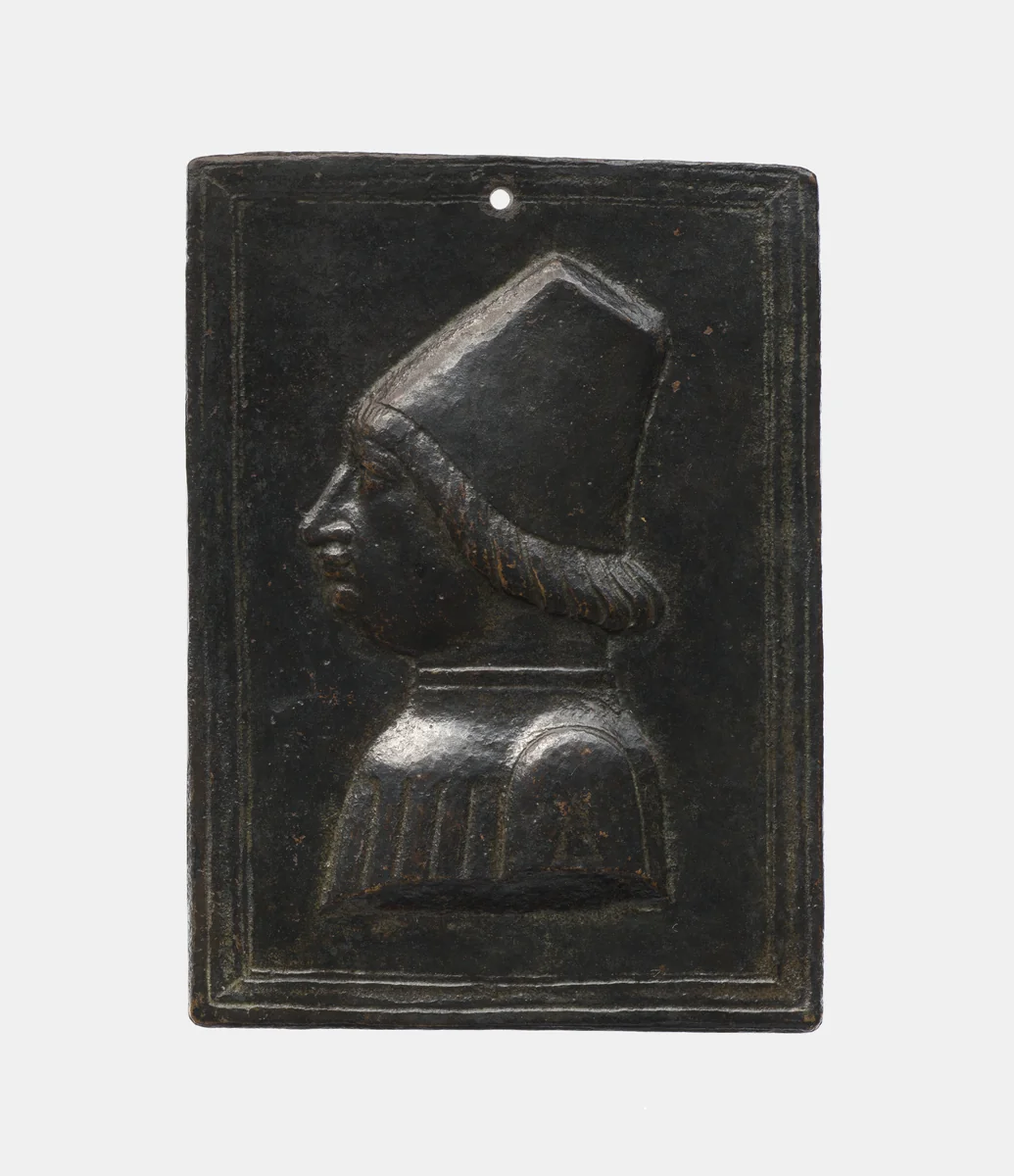 Unknown Man by Unknown, metalwork, 1470-1500