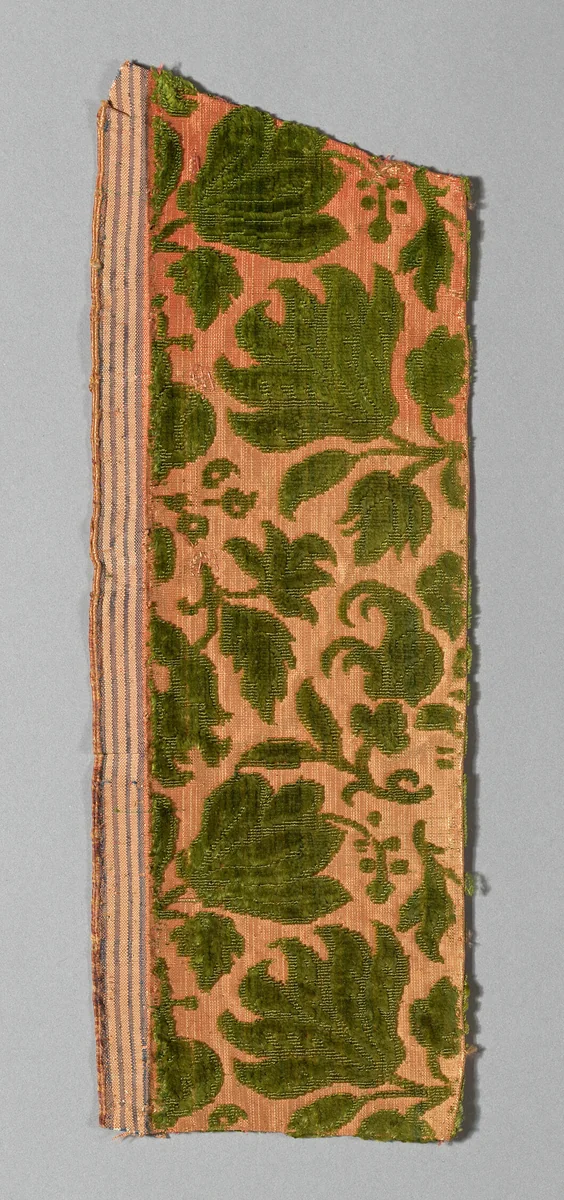 Fragment (Dress Fabric) by Italy, textile, 1601-1625