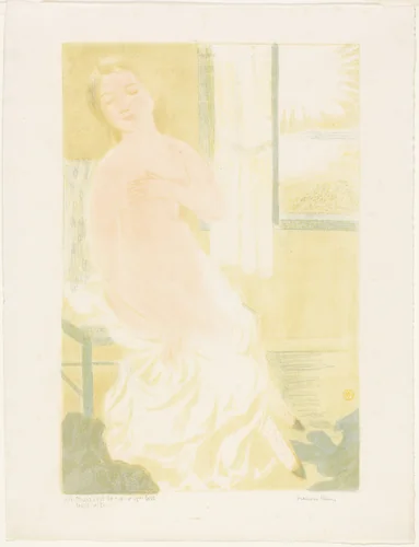 But It is the Heart That Beats Too Quickly, plate twelve from Love by Maurice Denis, print, 1898-1899