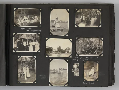 The Story of my Life and Friends as Told by Snapshots from Fourteen On by Blanche Parker, photograph, 1916