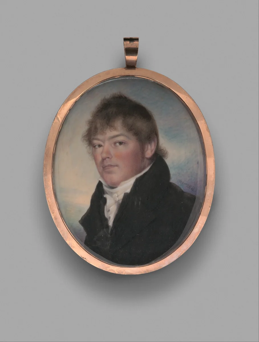 Rudolphus Bogert by Parmenas Howell, artwork, 1803-1806