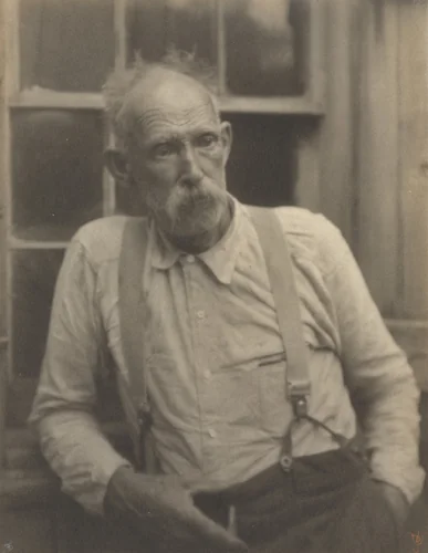 Portrait of Old Man by Doris Ulmann, photograph