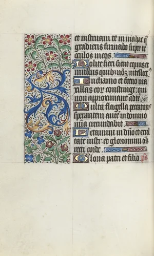 Book of Hours (Use of Rouen): fol. 82v by Master of the Geneva Latini, book, 1465-1475