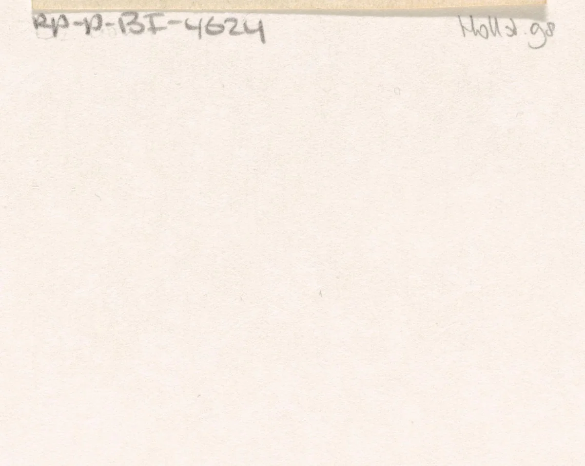 Vignet met Hoop die het land ploegt by Isaac Vincentsz. van der Vinne, print, 1681-1740