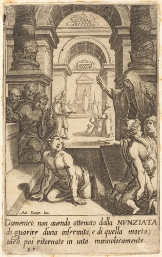 Domenico by Jacques Callot, print, 1619