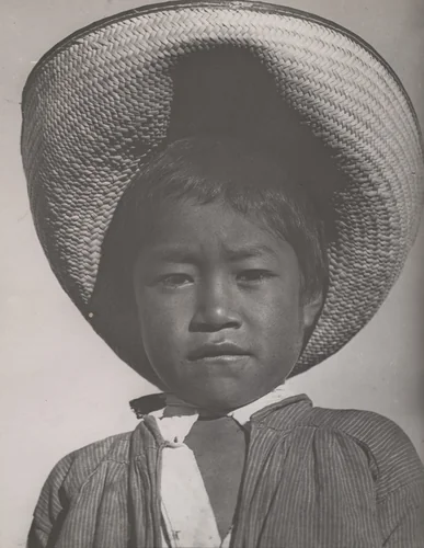 Child in Sombrero by Tina Modotti, photograph, 1927