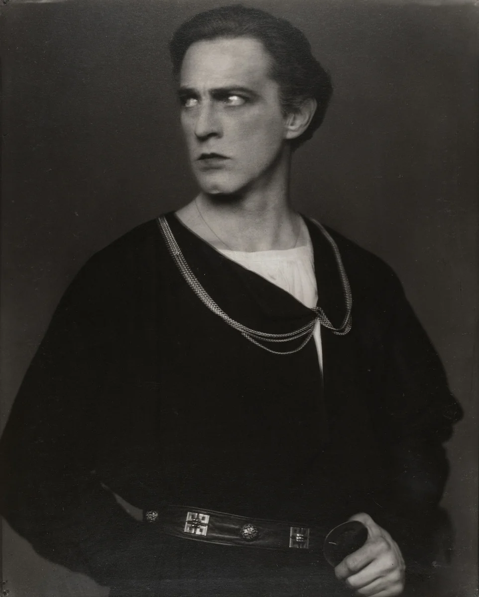John Barrymore in "Hamlet" by Edward Steichen, photograph, 1922