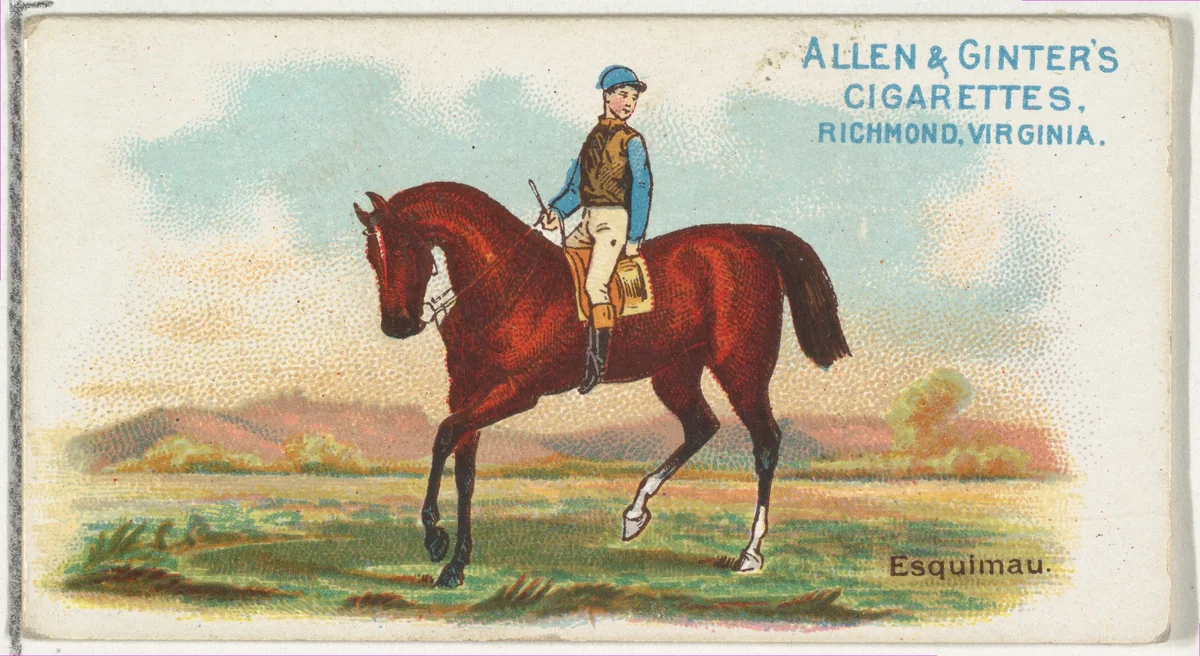 Esquimau, from The World's Racers series (N32) for Allen & Ginter Cigarettes by Allen & Ginter, print, 1888