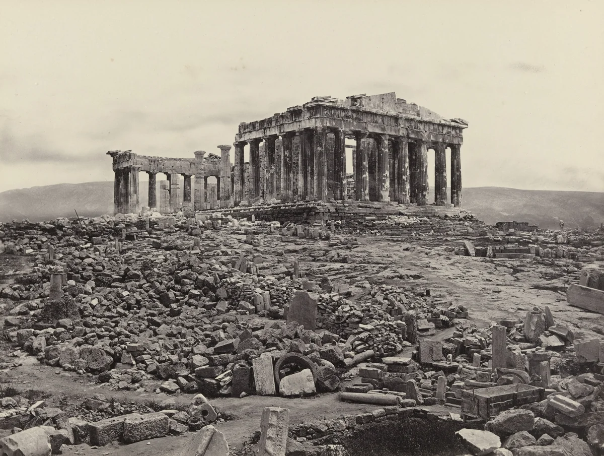 The Acropolis by Francis Frith, photograph, 1839