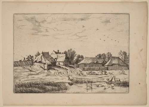 Farms by Lucas van Doetechum
Johannes van Doetechum the Elder
Master of the Small Landscapes, print, 1676