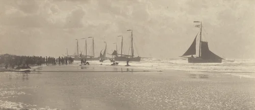 The Fishermen's Return by Alfred Stieglitz, photograph, 1894