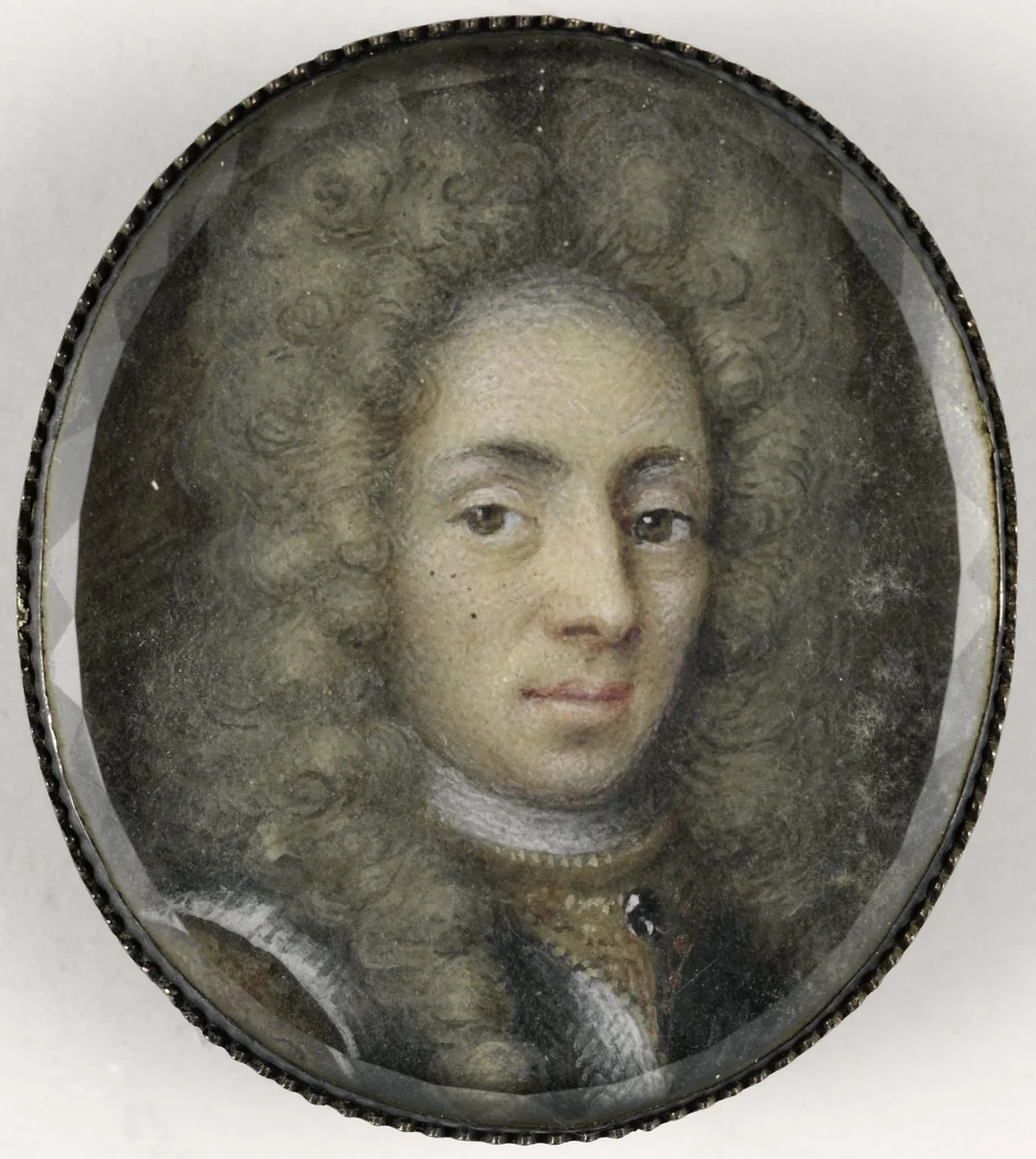 Portret van een man by anonymous, painting, 1710