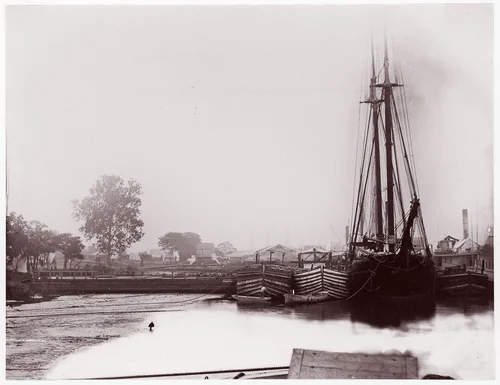White House Landing, Pamunkey River by Timothy O'Sullivan, photograph, 1861-1865