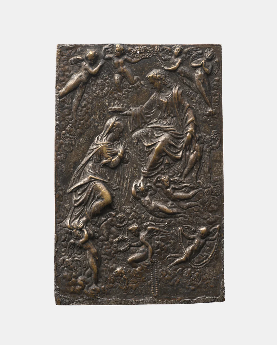 Coronation of the Virgin by Jacopo Sansovino, metalwork, 1500-1599