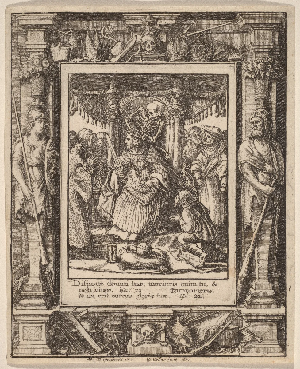 Emperor by Wenceslaus Hollar
Hans Holbein the Younger
Abraham van Diepenbeeck, print, 1651