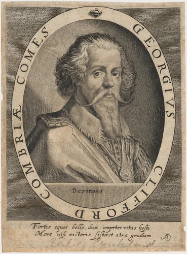 George Clifford, Third Earl of Cumberland by Magdalena van de Passe
Willem de Passe, print, 1620