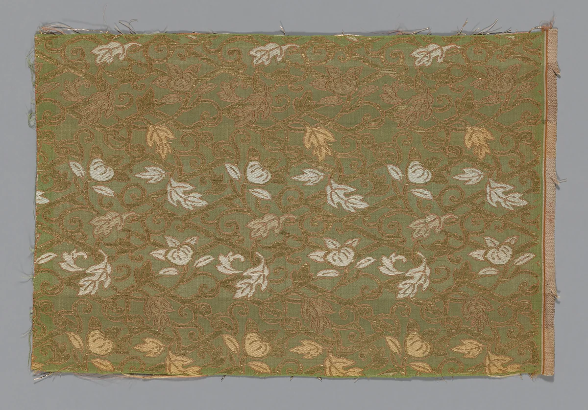 Fragment by Japan, textile, 1750-1800