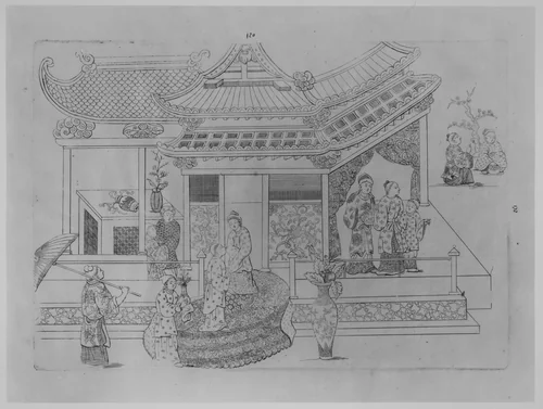 Book of different species of birds, flowers, plants, and trophies of China] by Gabriel Huquier, book, 1710-1939