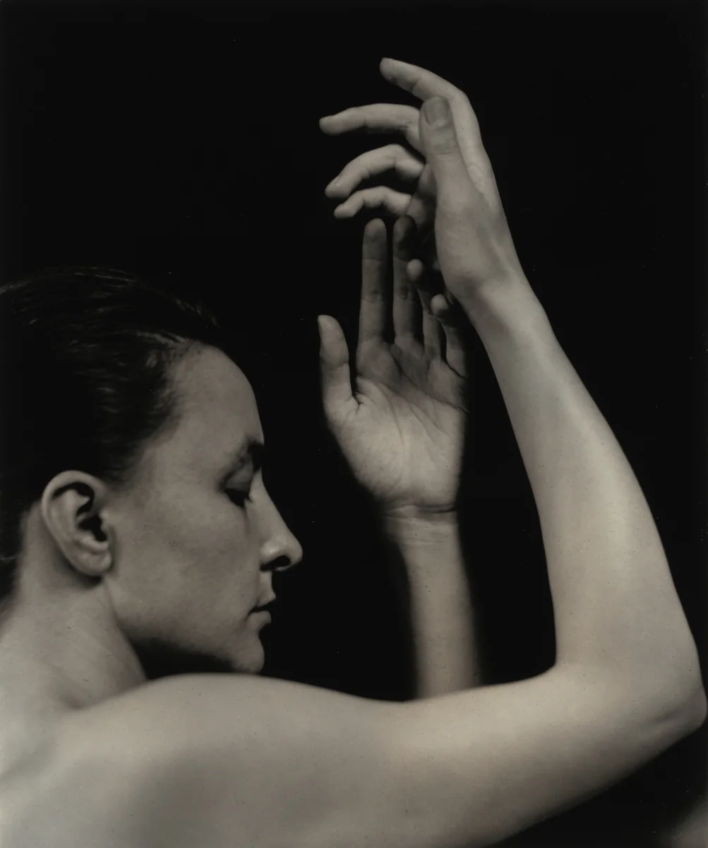Georgia O'Keeffe by Alfred Stieglitz, photograph, 1919-1920