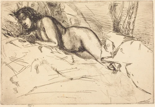 Venus by James McNeill Whistler, print, 1859