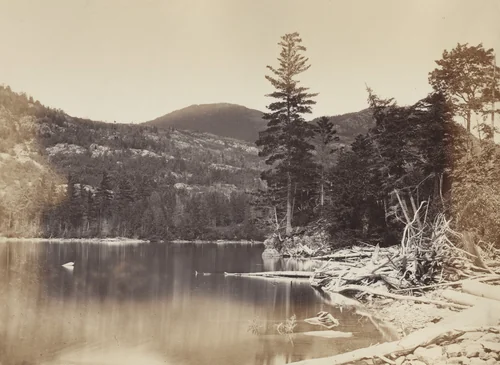Orford Mountain and Lake by Alexander Henderson, photograph, 1865