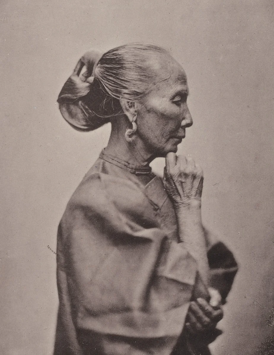 Four Heads, Types of the Labouring Class by John Thomson, photograph, 1873