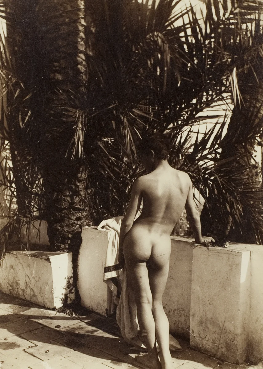 Male Nude by Wilhelm von Gloeden, photograph, 1890