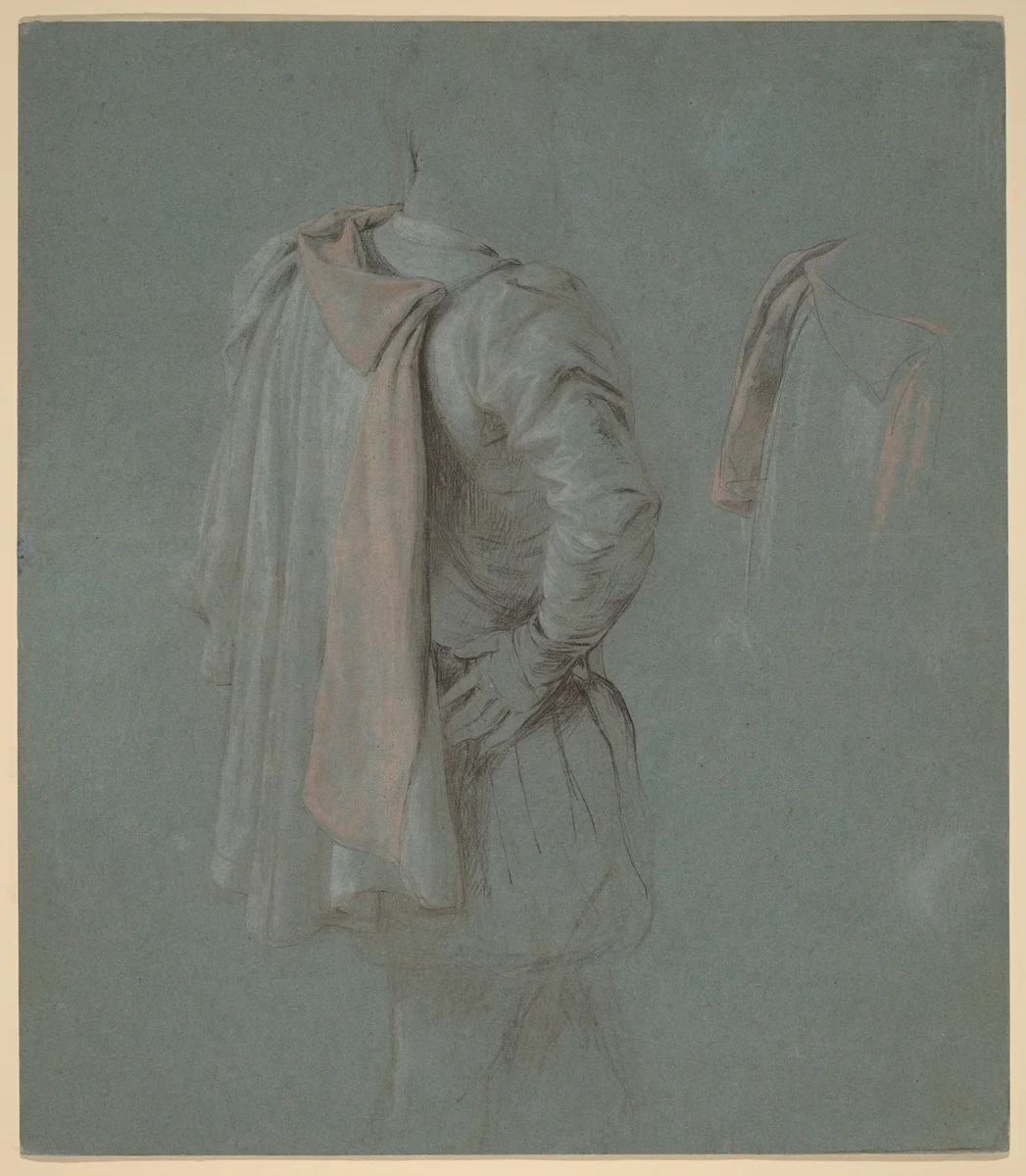 The Cape of Pinzon by John Vanderlyn, drawing, 1838