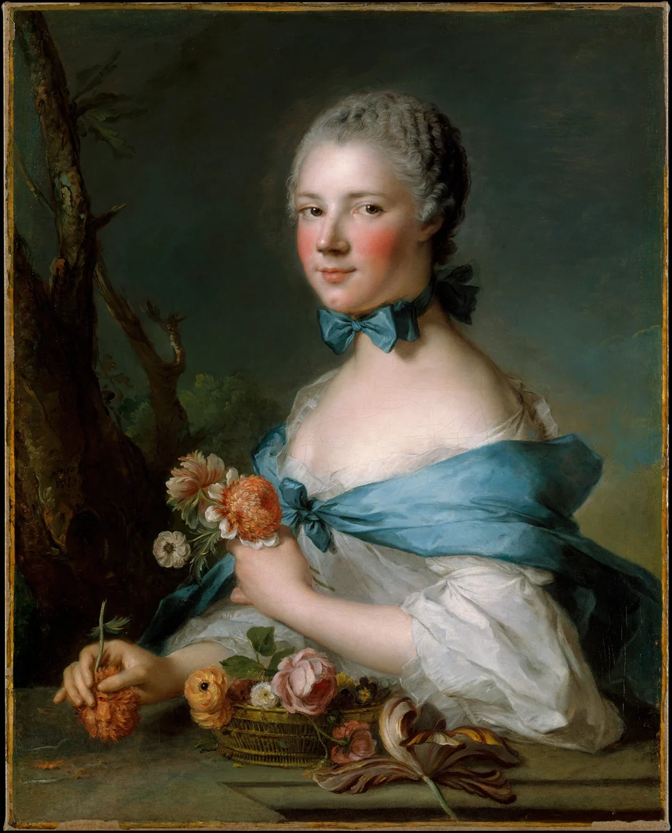 Portrait of a Woman by Jean-Marc Nattier, painting, 1753