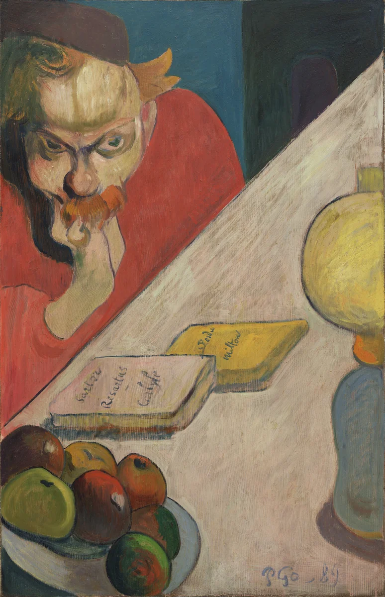 Portrait of Meijer de Haan by Paul Gauguin, painting, 1889