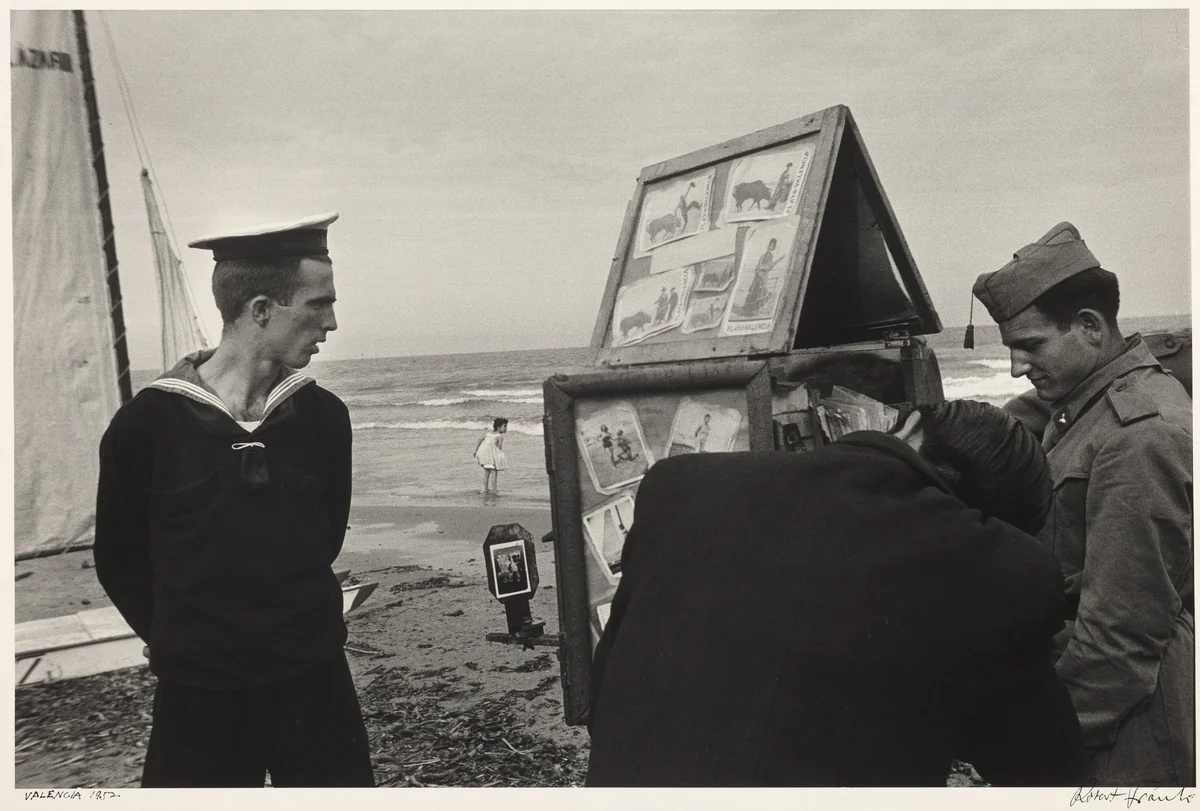 Valencia by Robert Frank, photograph, 1952
