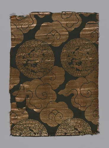 Fragment (From a Temple Hanging) by Japan, textile, 1801-1825