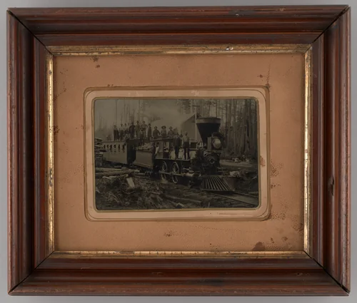 Untitled (Ashton Station, Michigan) by Unknown maker, photograph, 1877