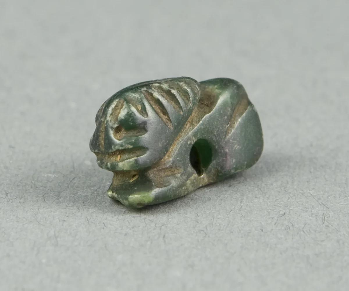 Amulet of a Sphinx by Egyptian, metalwork, -1700