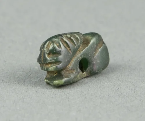 Amulet of a Sphinx by Egyptian, metalwork, -1700