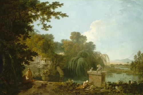 Solitude by Richard Wilson, painting, 1762-1770