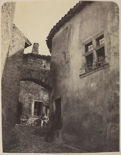 View of a Village by Domini, photograph, 1855-1859