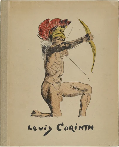 Gesammelte Schriften (Collected Writings) by Lovis Corinth, illustrated book, 1920